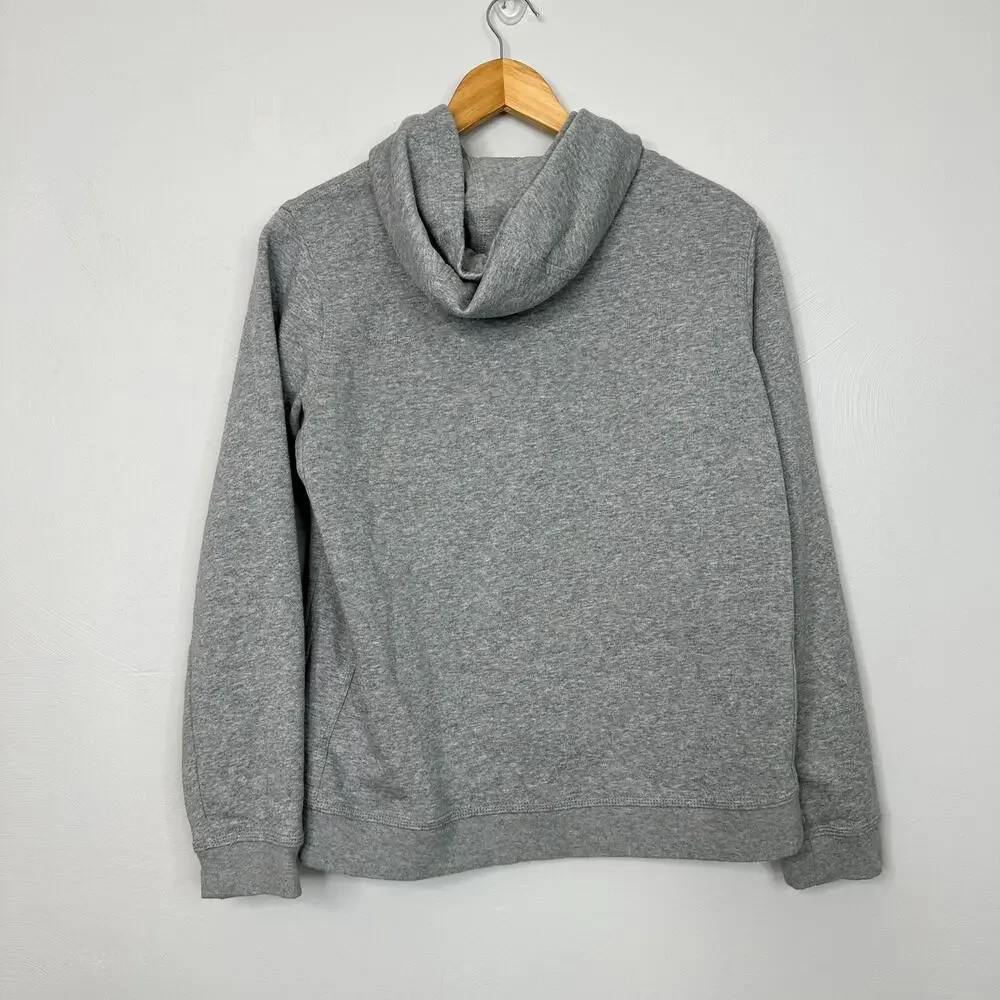 Nike Gray Front Pocket Hoodie Sweatshirt